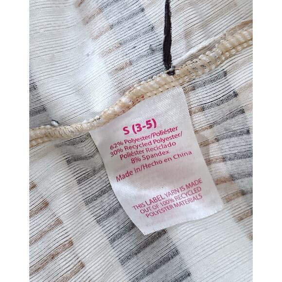 NO BOUNDARIES Womens Size Small (3-5) Sleeveless Striped Ribbed Tank Dress - Picture 7 of 8